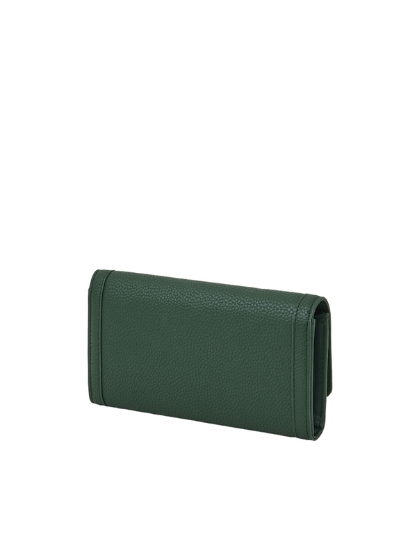 Green Leather Clutch - HYGOLUX