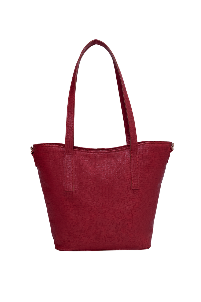 Maroon Premium Leather Shoulder Bag - HYGOLUX